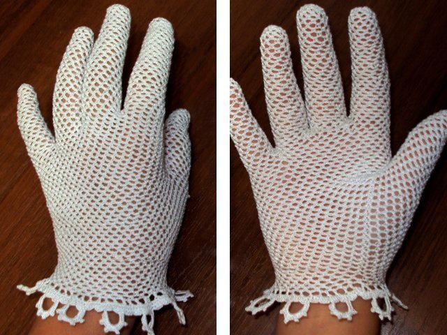 Как связать перчатки крючком: простые и легкие схемы