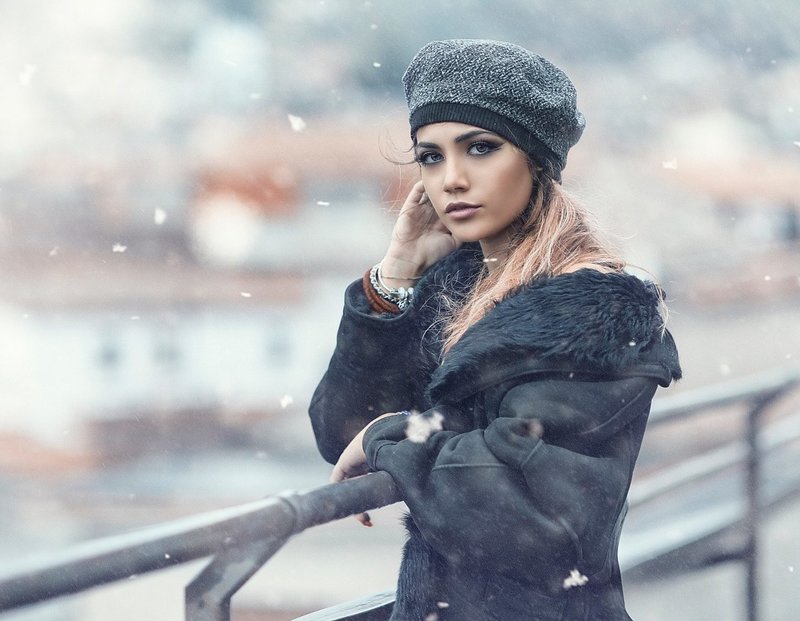 Модная Зима Для Женщин Фото