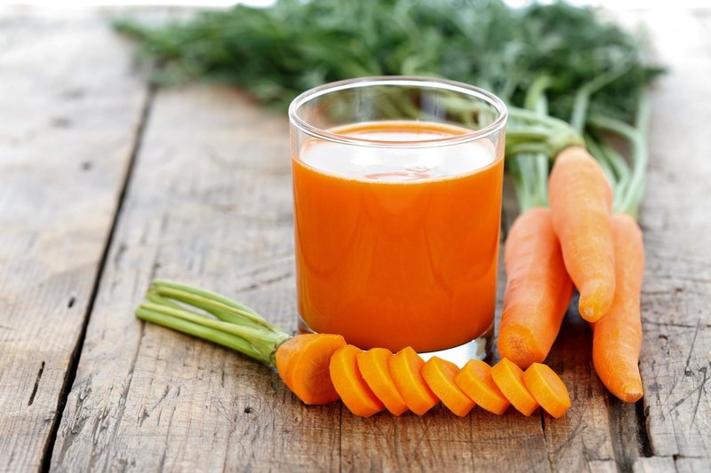 Морковь и морковный сок