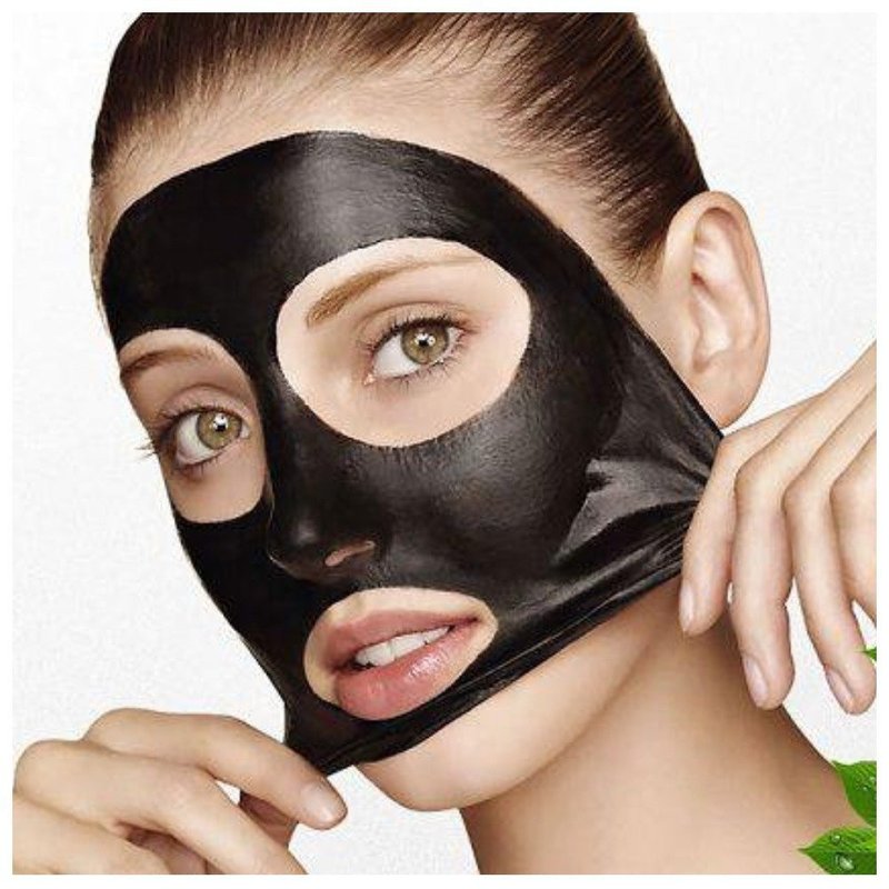 Как применяется черная маска для лица