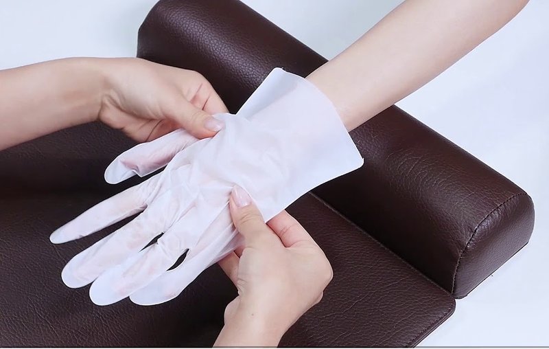 Снятие перчаток