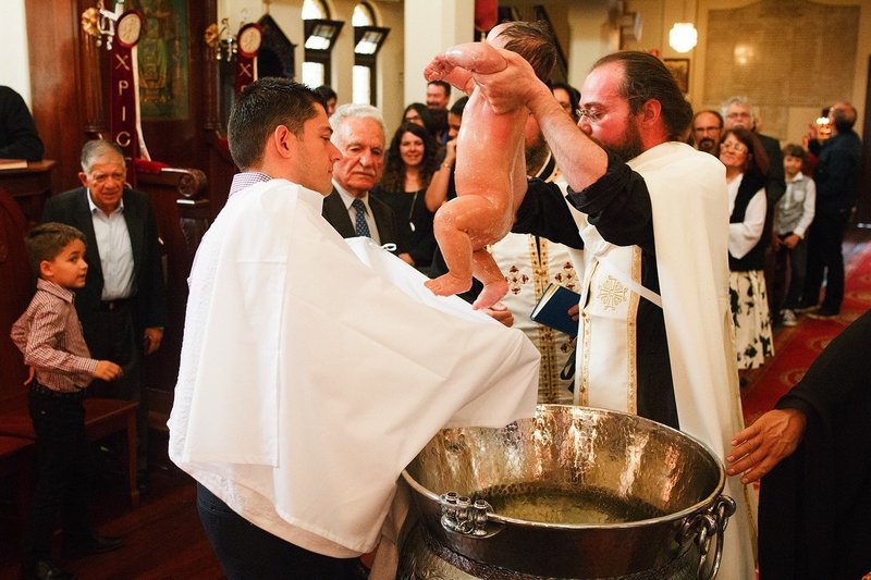 крещение молитва