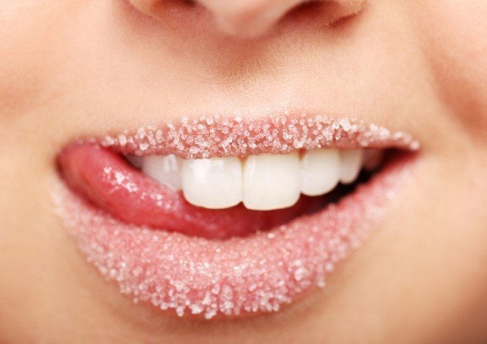 Эффект сахарных губ