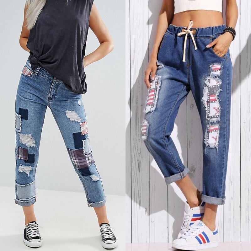 Декор на джинсах: тенденции 2019