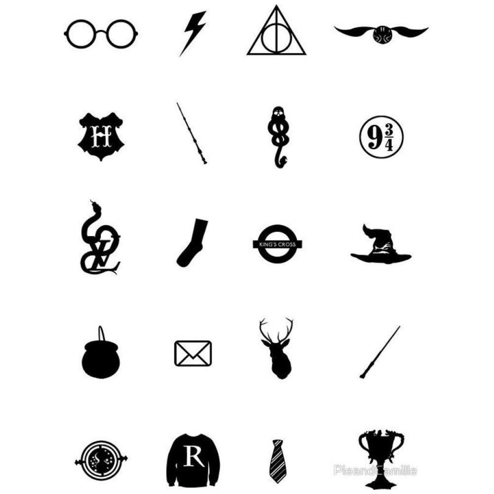 Символы по Гарри Поттеру