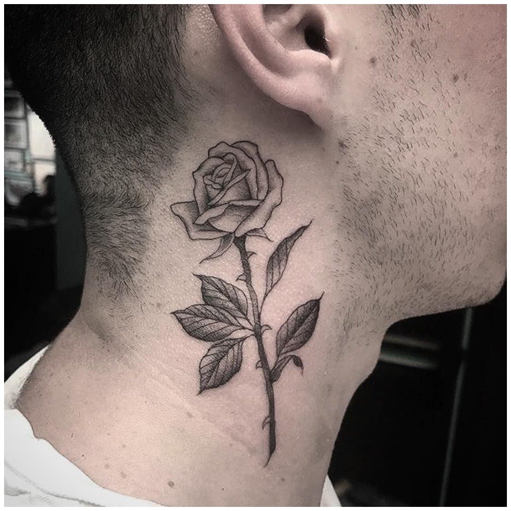 Guys for rose tattoos Get Inspired: