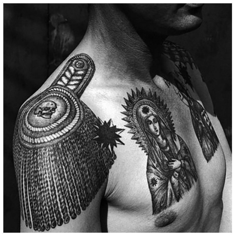 Тюремные татуировки и их значение