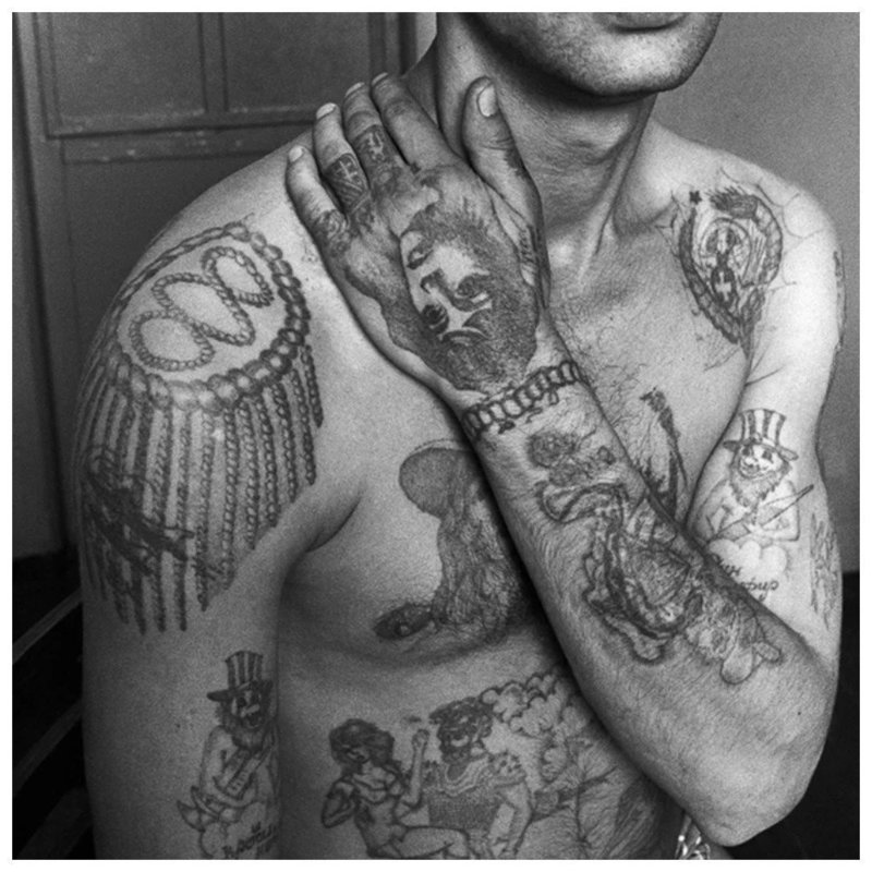 Тюремные татуировки и их значение