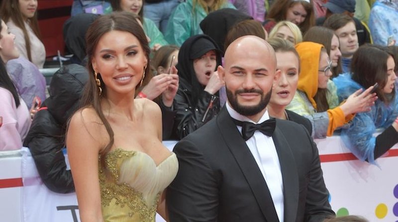 Джиган и Оксана на премии Муз ТВ