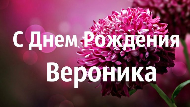 С днем рождения вероника картинки гиф