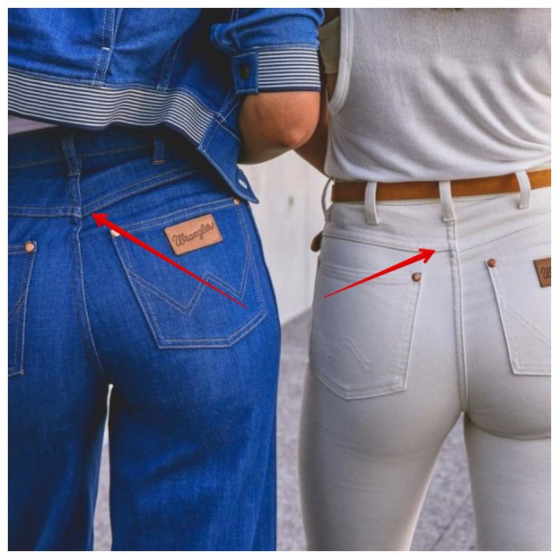 Что такое кокетка на джинсах
