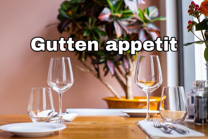 Как сказать приятного аппетита на немецком