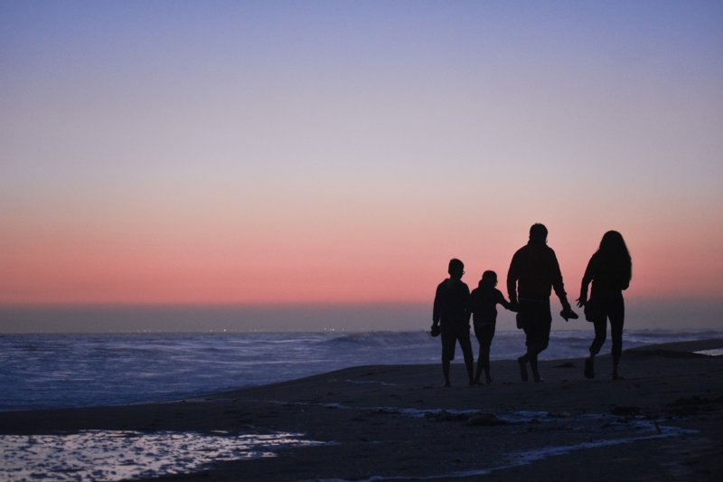 Семейное фото с моря