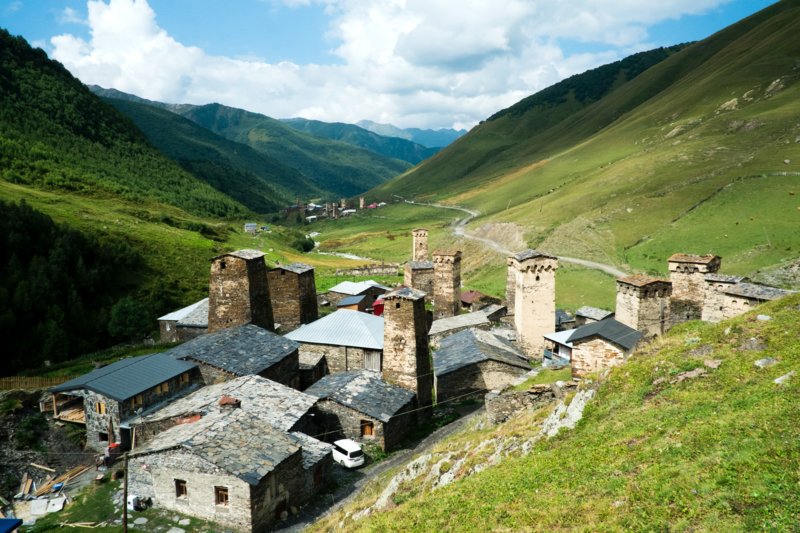 Грузинская деревня