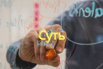 Предложения со словом суть