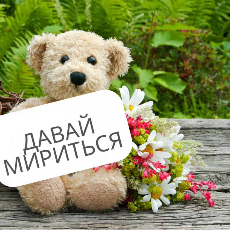 Давай мириться: прикольные картинки