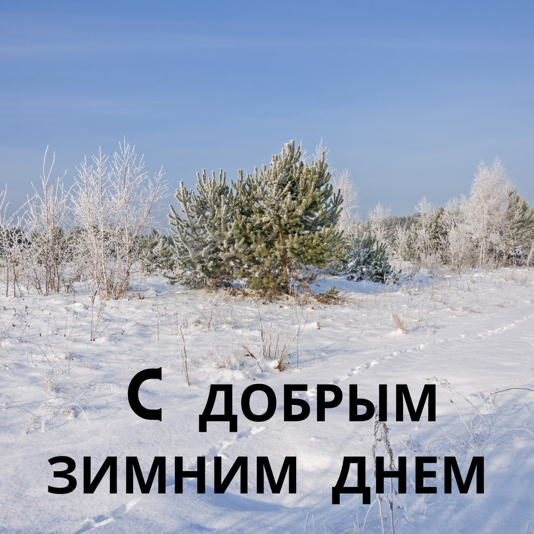 Картинки доброе утро зима