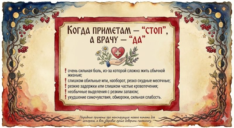 Приметы про месячные: как гадать по менструации и что говорят суеверия