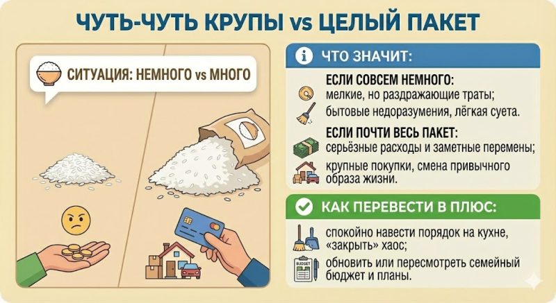 Рассыпать рис — примета: к хорошему или к неприятностям и что делать